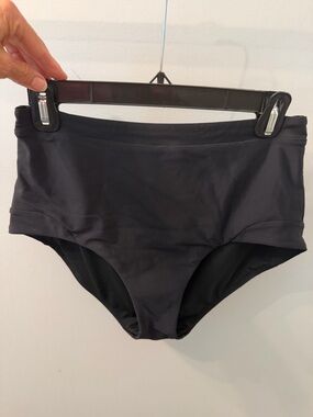 Prana Black High-Waist Bikini Bottoms